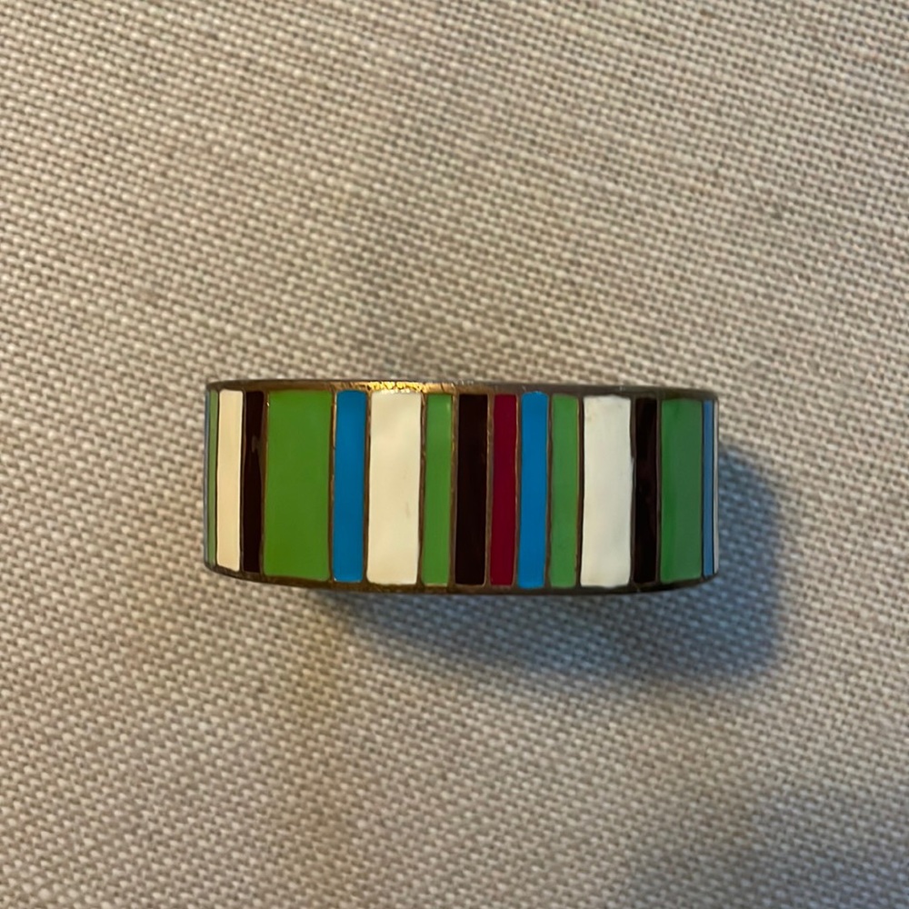 Vintage Lee Angel enamel bracelet